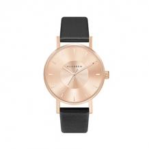 Rose Gold Black Strap