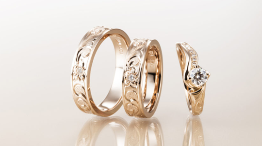 フラットタイプ5mm K18PG(結婚指輪)